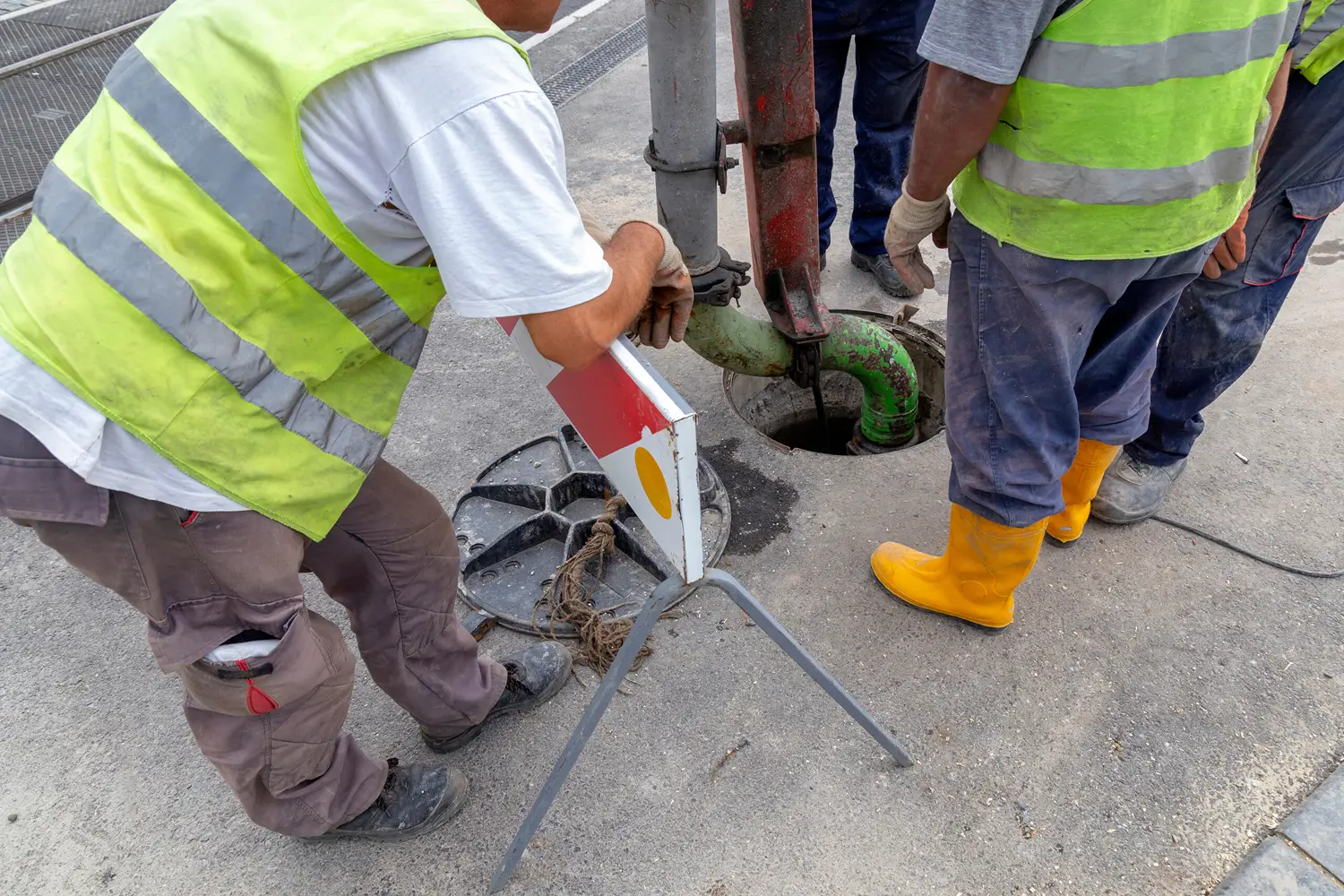 CCTV drain survey inspection in Hertford